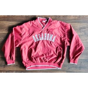 Red Oak Sports Wear Oklahoma Red Sweatshirt Men Size XL